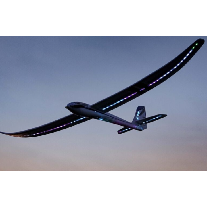 E-FLITE Night Radian 2.0m PNP | Planeador RC con Luces LED Integradas