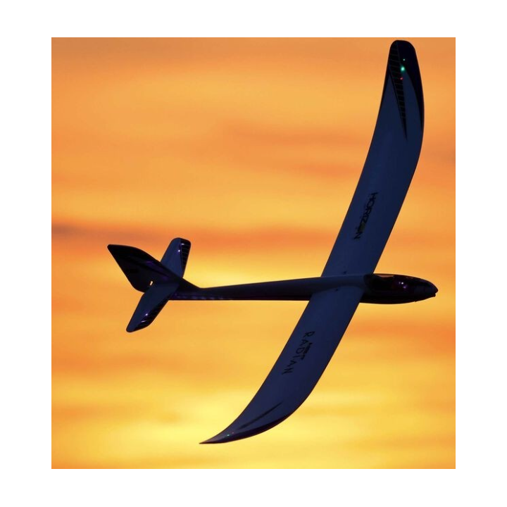 E-FLITE Night Radian 2.0m PNP | Planeador RC con Luces LED Integradas