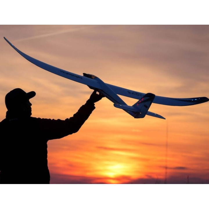 E-FLITE Night Radian 2.0m PNP | Planeador RC con Luces LED Integradas