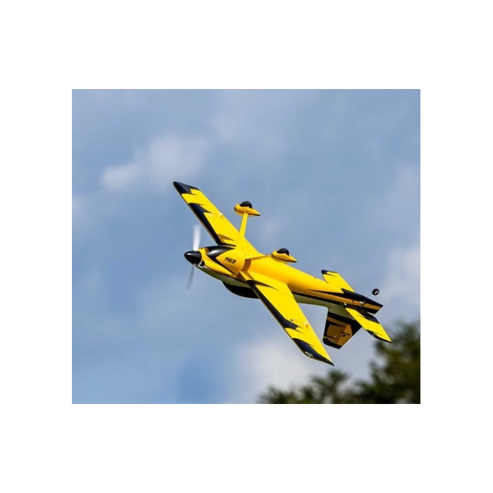 E-FLITE Sportix 1.1m BNF Avión RC Deportivo con Tecnología SAFE