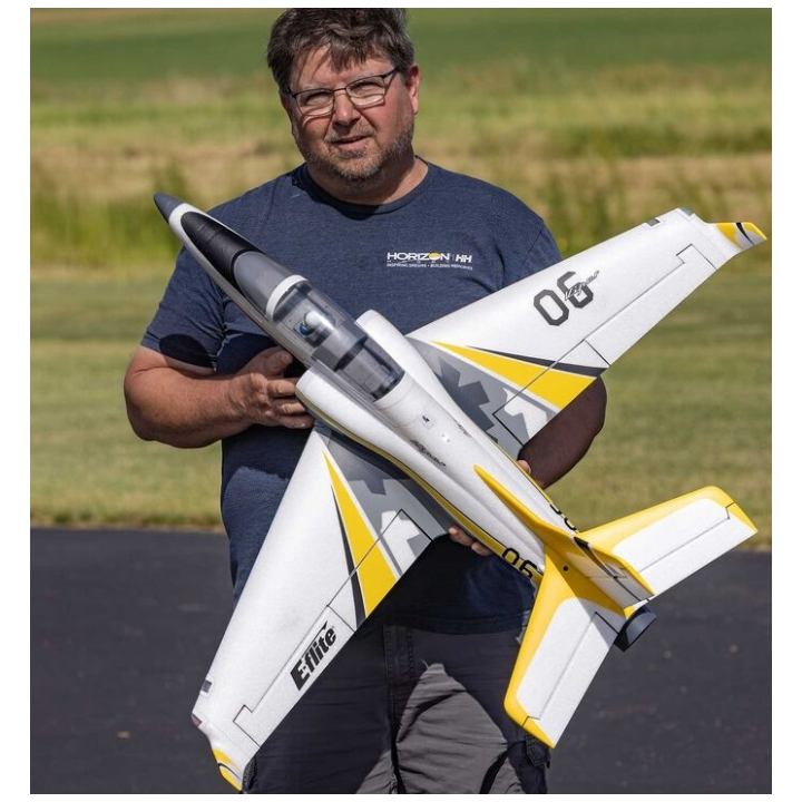 E-FLITE Viper 64mm EDF Jet BNF Basic | Avión RC con AS3X y SAFE Select
