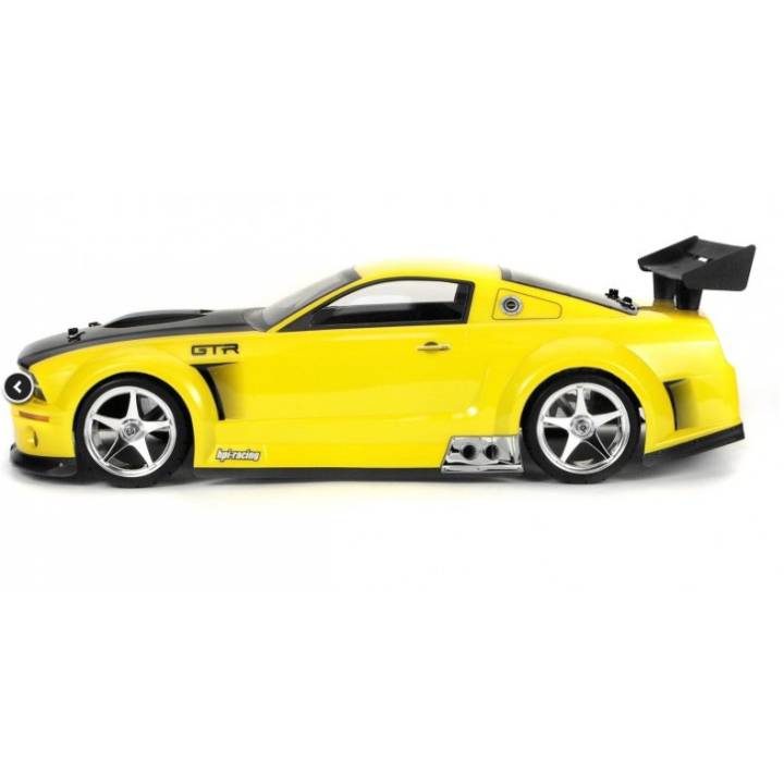 HPI EU Ford Mustang GT-R Body (200mm / WB255mm) – Carrocería RC Pintada y Decorada Lista para Montar
