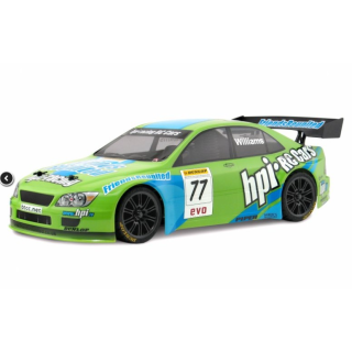 HPI Lexus IS200 BTCC Body (200mm) – Carrocería RC Pintada y Decorada Lista para Montar