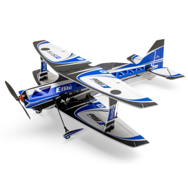 Descubre el E-FLITE 4-Site 3D FF 800mm BNF Basic: avión RC Flat Foamy para vuelo 3D, con receptor Spektrum AS3X y SAFE Select. L