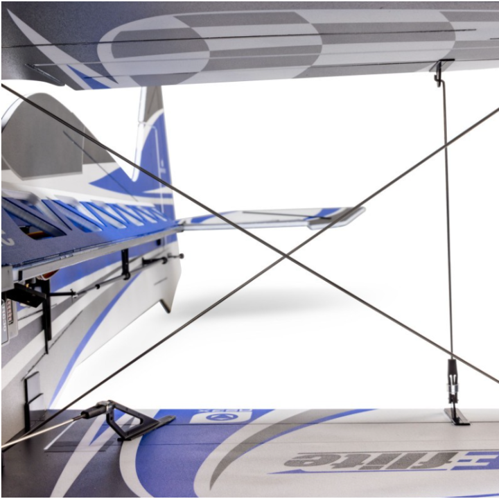 Descubre el E-FLITE 4-Site 3D FF 800mm BNF Basic: avión RC Flat Foamy para vuelo 3D, con receptor Spektrum AS3X y SAFE Select. L