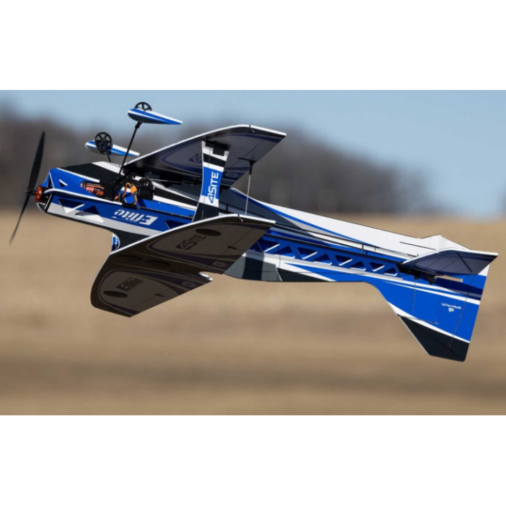 Descubre el E-FLITE 4-Site 3D FF 800mm BNF Basic: avión RC Flat Foamy para vuelo 3D, con receptor Spektrum AS3X y SAFE Select. L