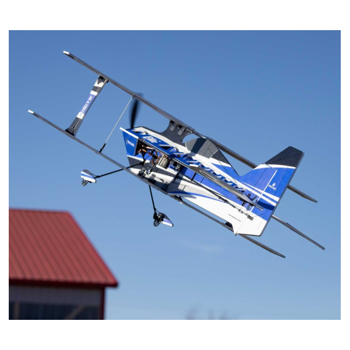 Descubre el E-FLITE 4-Site 3D FF 800mm BNF Basic: avión RC Flat Foamy para vuelo 3D, con receptor Spektrum AS3X y SAFE Select. L