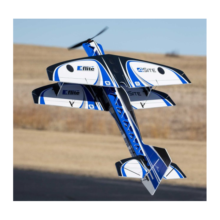 E-FLITE 4-Site 3D FF 800mm BNF Basic | Avión RC Flat Foamy con AS3X y SAFE