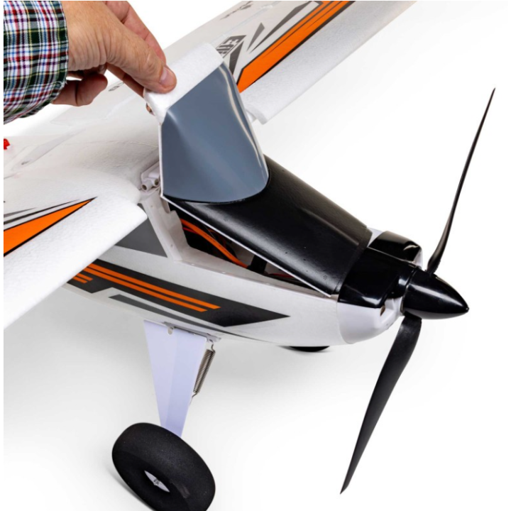 E-FLITE Night Timber X Evolution 1.2m BNF Basic | Avión RC con AS3X y SAFE Select