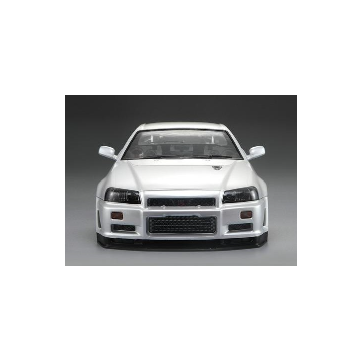 Killerbody Nissan Skyline R34 Clear Body – Carrocería RC 200mm Personalizable, Pintable y de Alta Calidad
