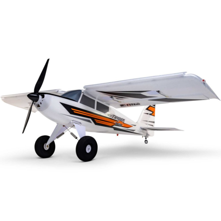 E-FLITE Night Timber X Evolution 1.2m BNF Basic | Avión RC con AS3X y SAFE Select