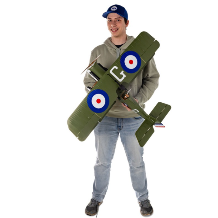 E-Flite S.E.5a 900mm PNP | Avión RC Biplano de Combate WWI