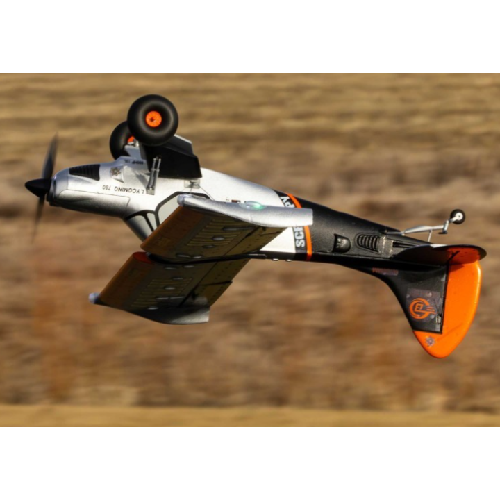 Avión RC E-Flite Micro Scrappy 800mm BNF Basic con AS3X y SAFE Select