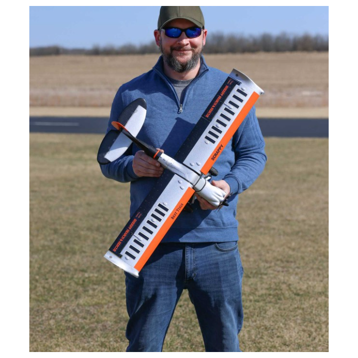 E-Flite Micro Scrappy 800mm BNF Basic | Avión RC con AS3X y SAFE Select