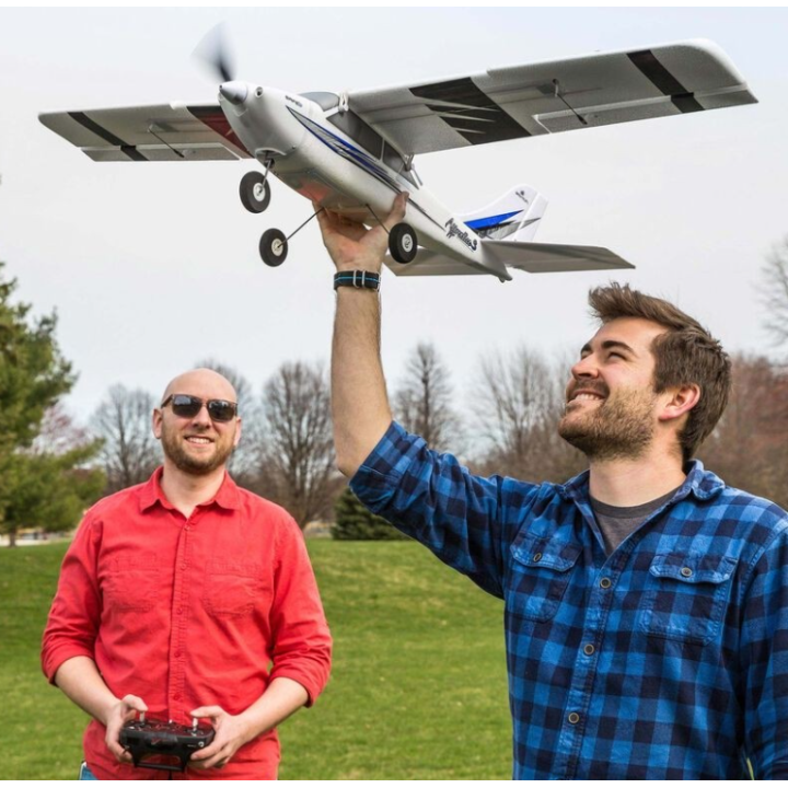 HobbyZone Apprentice S2 1.2m SAFE RTF | Avión RC de iniciación con tecnología SAFE