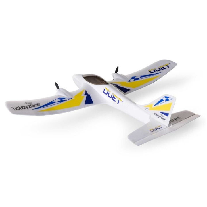 HobbyZone Duet S2 525mm RTF | Avión RC de iniciación compacto y fácil de volar