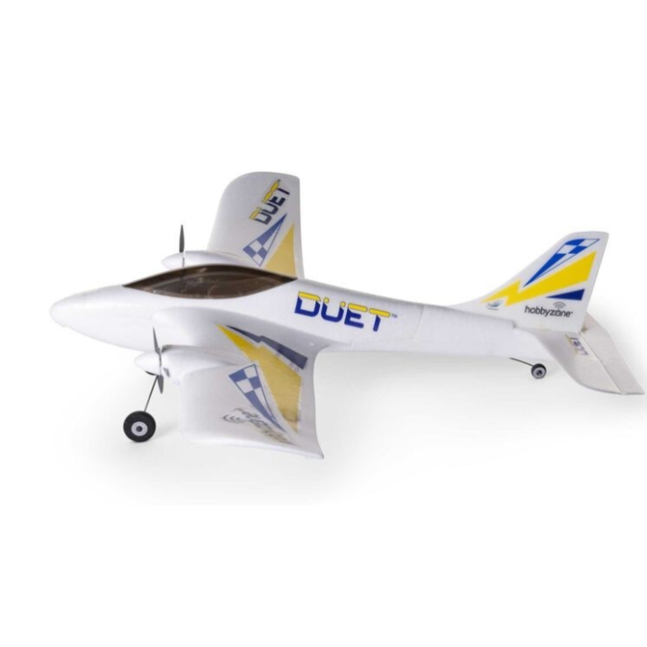 HobbyZone Duet S2 525mm RTF | Avión RC de iniciación compacto y fácil de volar