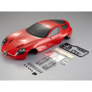 Killerbody Alfa Romeo TZ3 Corsa Body Shell Red 1/10 – Carrocería RC Montada y Lista para Usar