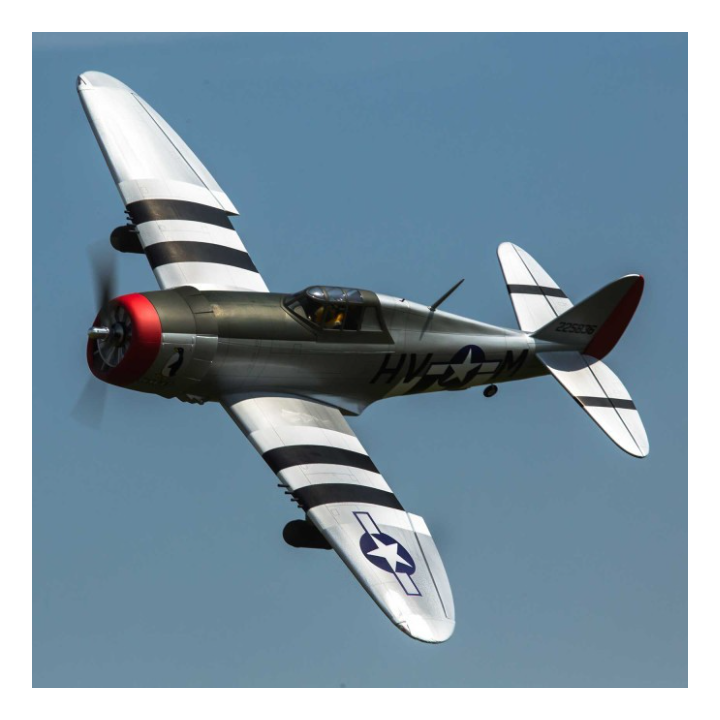 Hangar 9 P-47D Thunderbolt 20cc ARF 67” | Warbird RC WWII