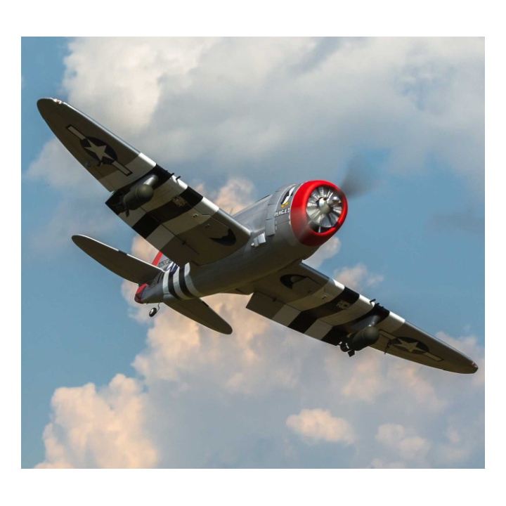 Hangar 9 P-47D Thunderbolt 20cc ARF 67” | Warbird RC WWII