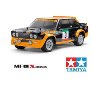 Tamiya MF-01X Fiat 131 Abarth Rally 1/10 RC – Carrocería Pintada | A Todo Nitro