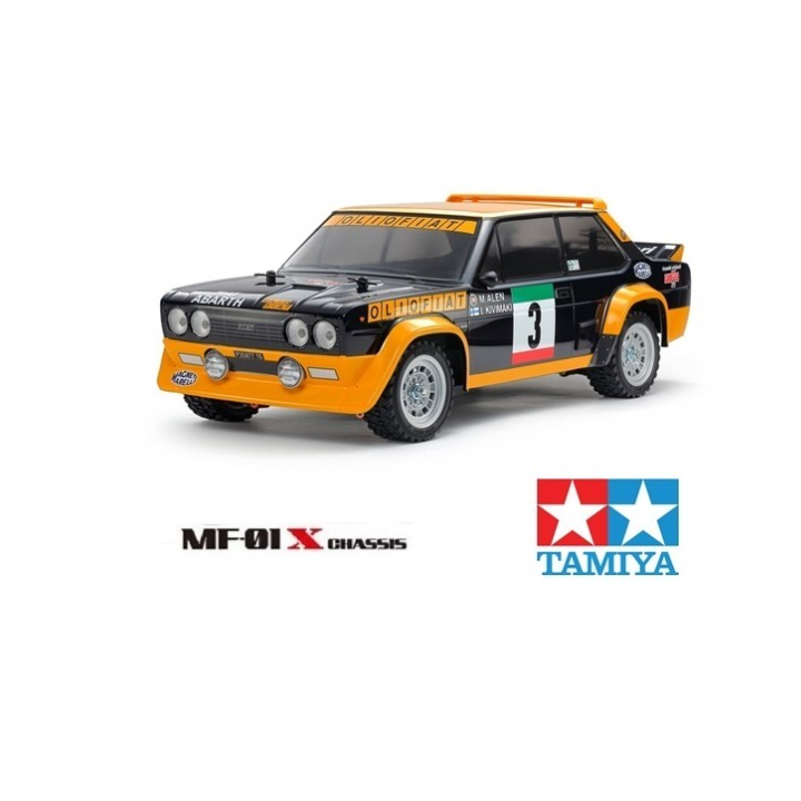 Tamiya MF-01X Fiat 131 Abarth Rally 1/10 RC – Carrocería Pintada | A Todo Nitro