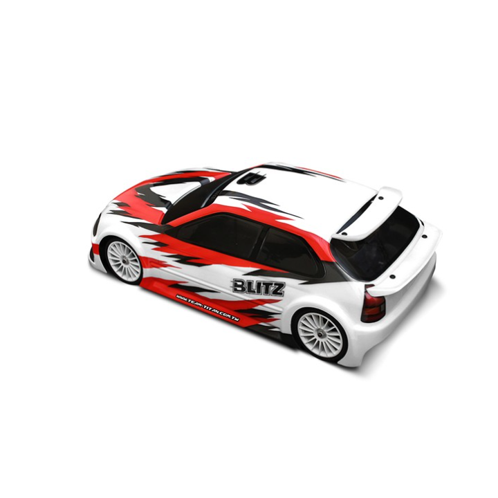 Blitz EK9 190mm 0,7mm – Carrocería RC Pintada y Decorada de Alto Rendimiento
