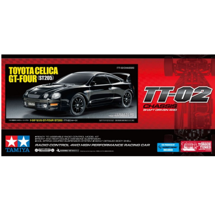 Tamiya TT-02 Toyota Celica GT-Four 1/10 RC – Carrocería Pintada | A Todo Nitro