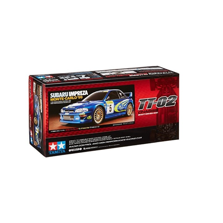 Tamiya TT-02 Subaru Impreza MC99 1/10 RC – Chasis 4WD | A Todo Nitro