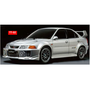 Tamiya TT-02 Mitsubishi Lancer Evo V 1/10 RC Rally Car – Chasis 4WD | A Todo Nitro