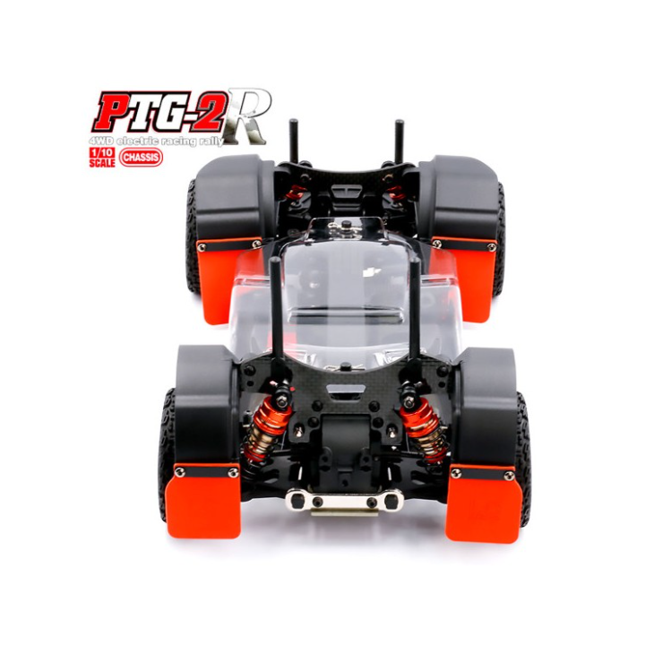 LC Racing PTG-2R 4WD Rally 1/10 | Chasis RC Kit de Competición