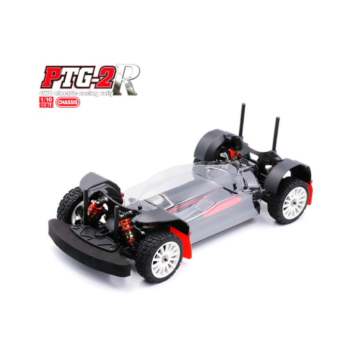 LC Racing PTG-2R 4WD Rally 1/10 | Chasis RC Kit de Competición