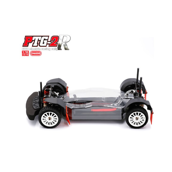 LC Racing PTG-2R 4WD Rally 1/10 | Chasis RC Kit de Competición