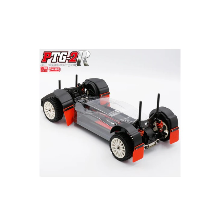 LC Racing PTG-2R 4WD Rally 1/10 | Chasis RC Kit de Competición