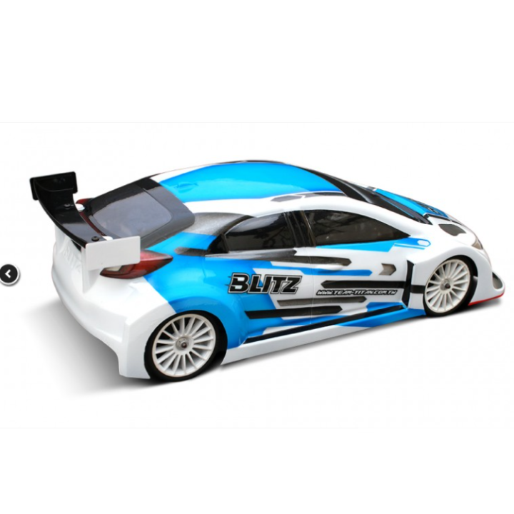 Blitz MK9 190mm 0,7mm – Carrocería RC Pintada y Decorada | A Todo Nitro