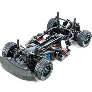Tamiya M-07 Chassis Concept Kit: chasis RC 1/10 FWD de alto rendimiento, suspensión independiente y gran estabilidad. Ideal para