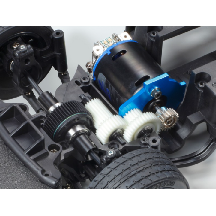 Tamiya M-07 Chassis Concept Kit: chasis RC 1/10 FWD de alto rendimiento, suspensión independiente y gran estabilidad. Ideal para