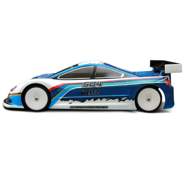 "Blitz Roadster Body Light 190mm 0.7 – Carrocería RC Touring Pintada y Decorada | A Todo Nitro