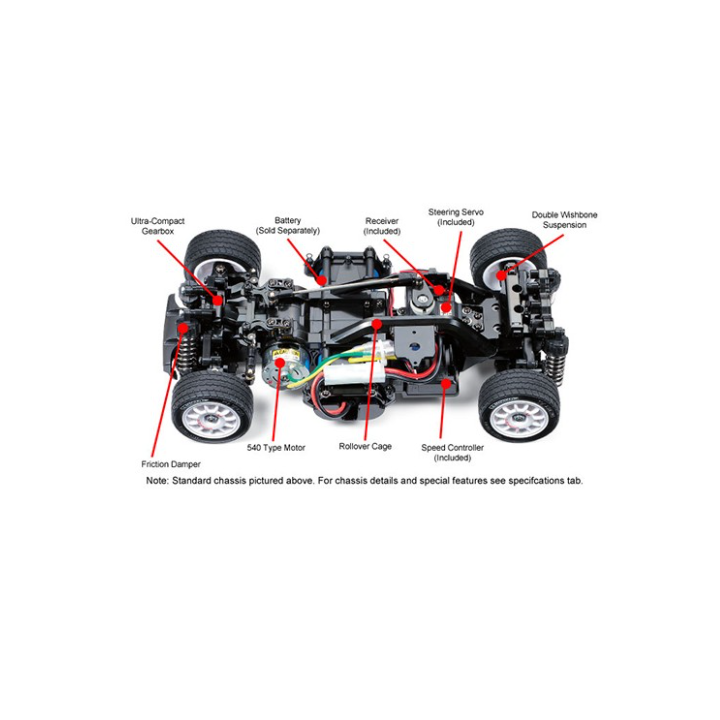 Tamiya M-05 NSU TT Jägermeister 1/10 Chasis RC | A Todo Nitro