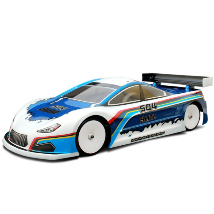 "Blitz Roadster Body Light 190mm 0.7 – Carrocería RC Touring Pintada y Decorada | A Todo Nitro