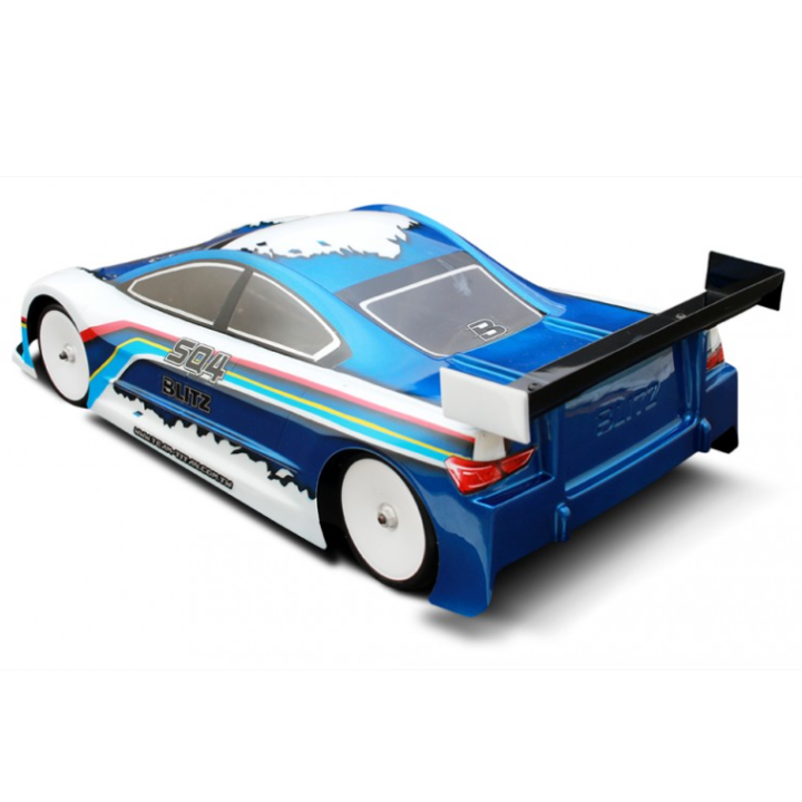 "Blitz Roadster Body Light 190mm 0.7 – Carrocería RC Touring Pintada y Decorada | A Todo Nitro