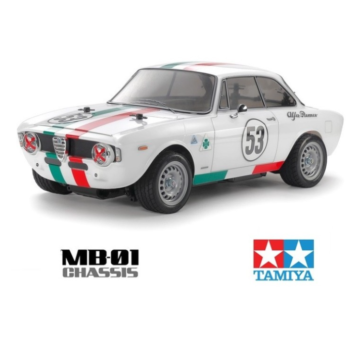 Tamiya MB-01 Alfa Romeo Giulia Sprint GTA Club Racer 1/10 RC | A Todo Nitro