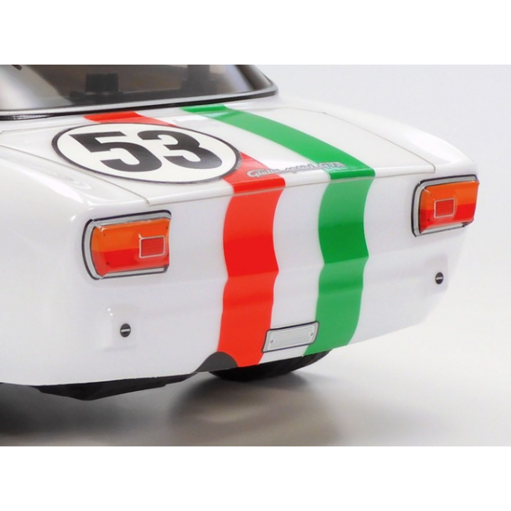 Tamiya MB-01 Alfa Romeo Giulia Sprint GTA Club Racer Painted Body 1/10 RC Kit Chasis