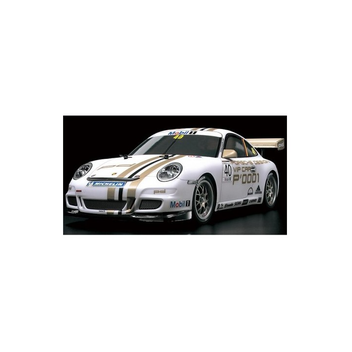 Carrocería Tamiya Porsche 911 GT3 VIP (997) 1/10 – Pintada y Detallada para RC