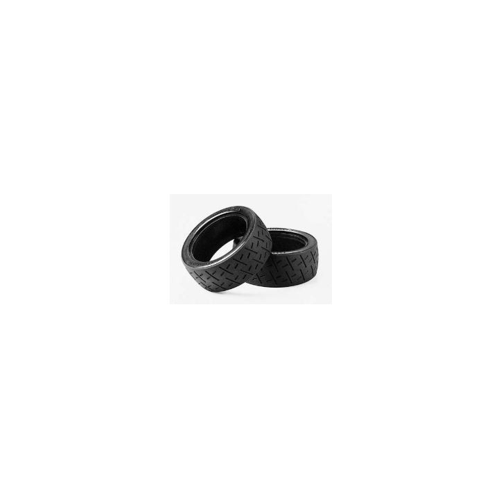 Gomas Tamiya Racing Semi-Slick 26mm (2 uds) – Neumáticos Touring 1/10 RC