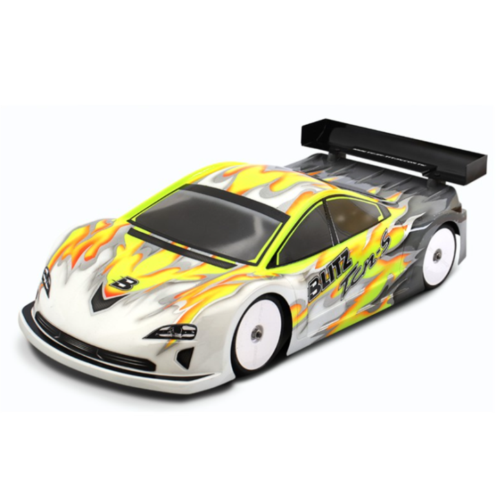Blitz TCN-S Body Light 190mm 0.7 – Carrocería RC Touring Pintada y Decorada | A Todo Nitro