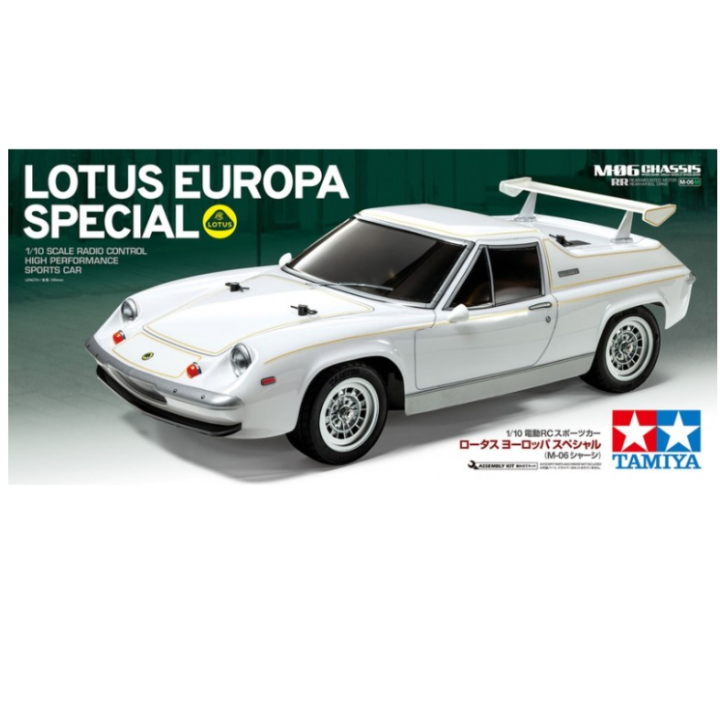 Tamiya M-06 Lotus Europa Special 1/10 | Kit RC deportivo clásico