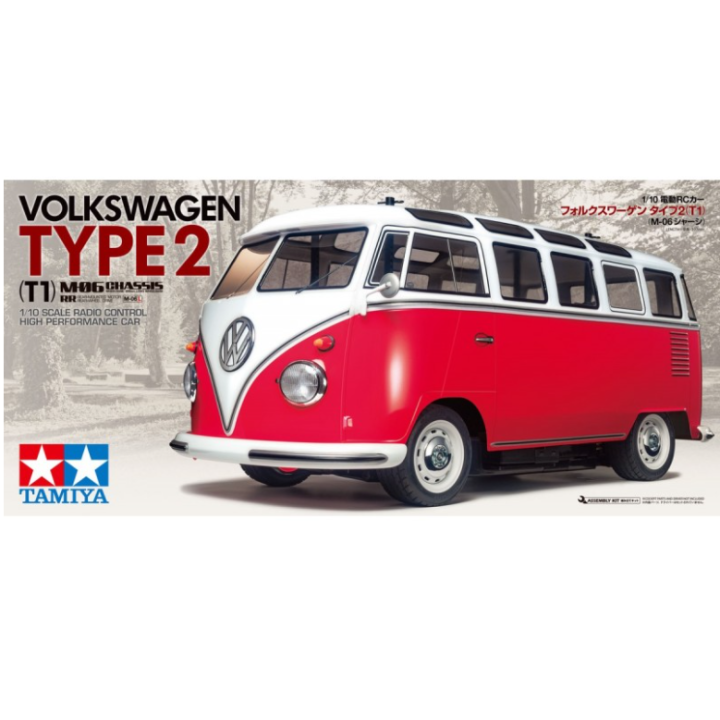 Tamiya M-06 Volkswagen Type 2 (T1) 1/10 | Kit RC clásico VW