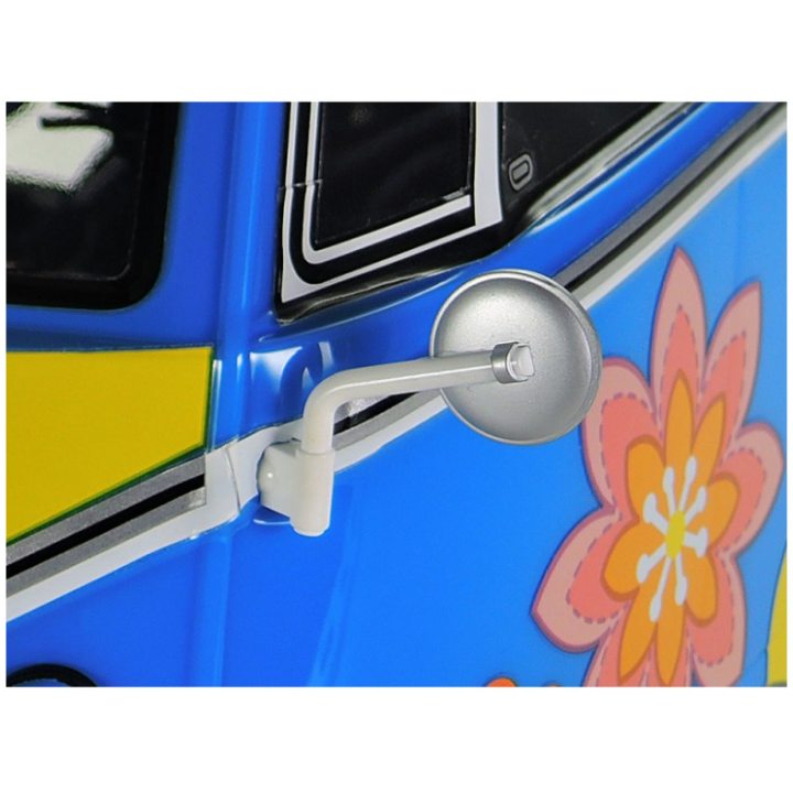 Tamiya M-05 VW Bus Type 2 (T1) Flower Power 1/10 | Kit RC hippie clásico