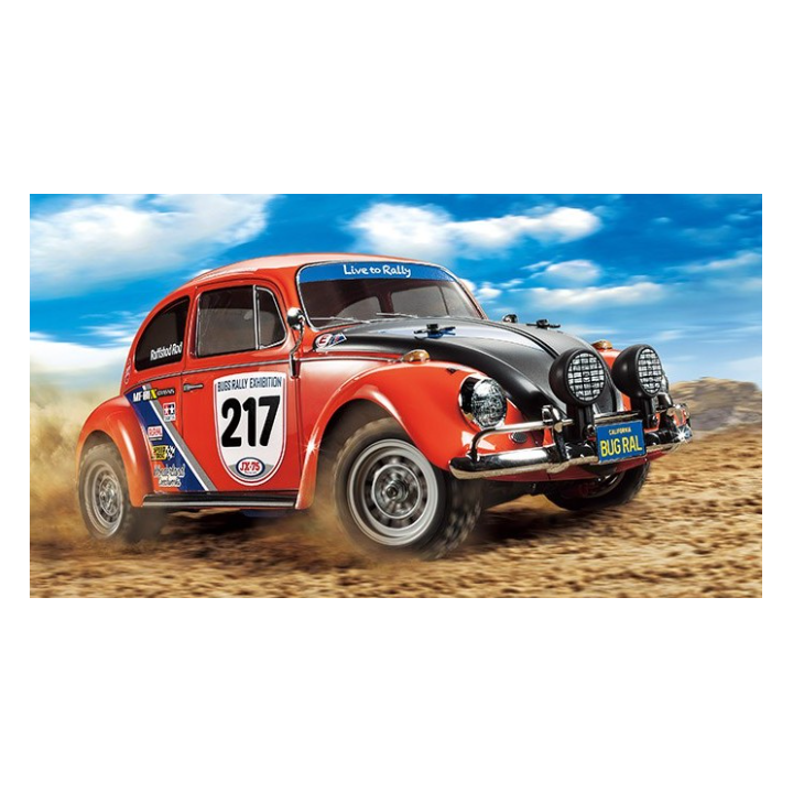 Tamiya MF-01X VW Beetle Rally 1/10 RC 4WD | Kit Rally Clásico